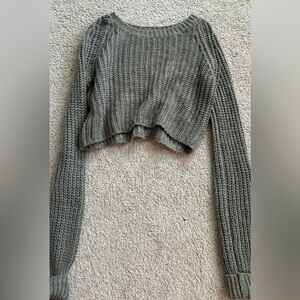 Kimchi Blue Charcoal Knit Sweater